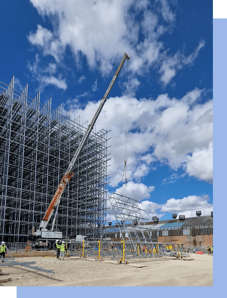 automated high bay warehouse